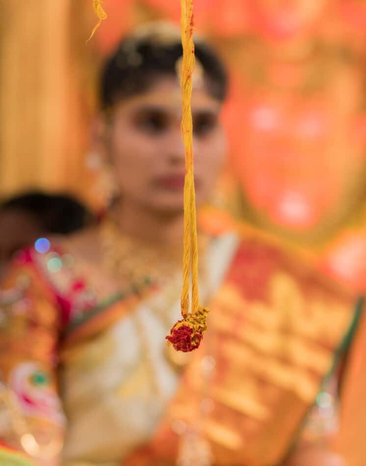 Marriage Thaali Yellow Thread