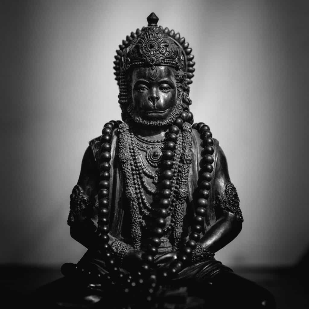 Hanuman Sitting meditation