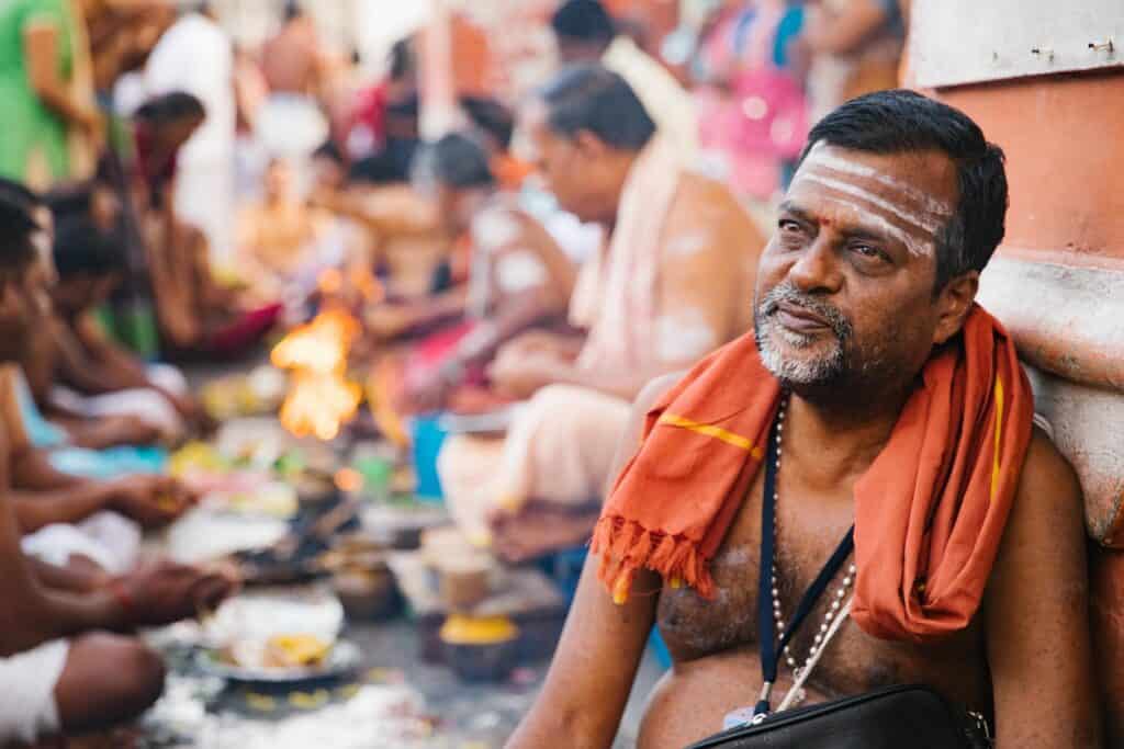 Hindu Brahmin pandit priest