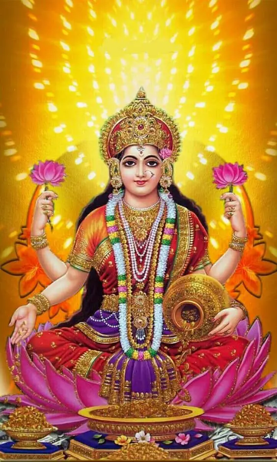 Lakshmi Devi Wealth Goddess