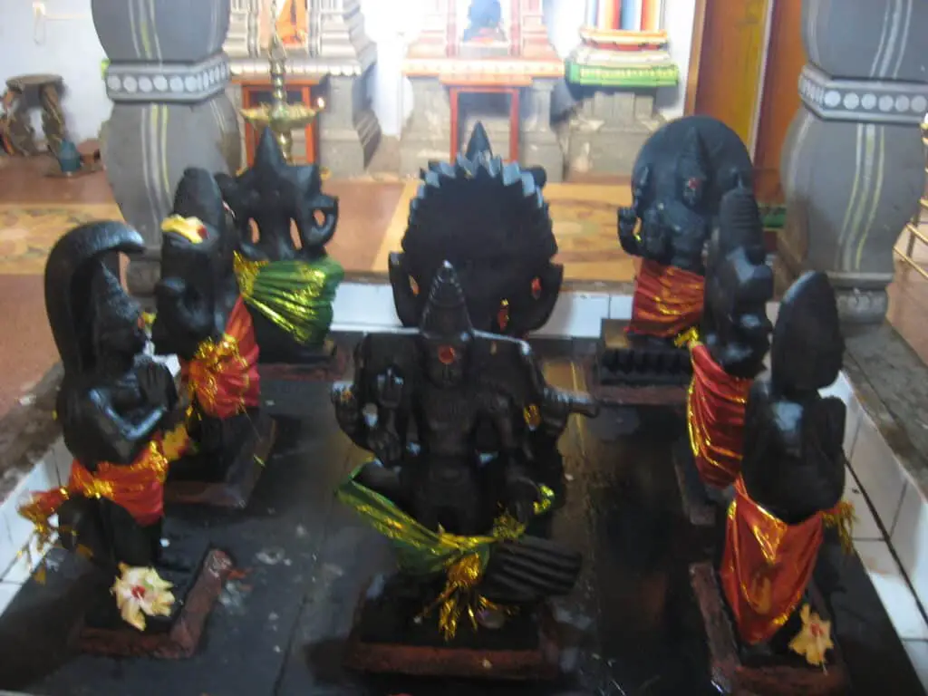 Navagrahas in Hindu Temple
