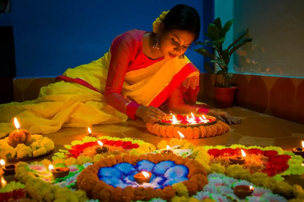 Women Diwali Decoration